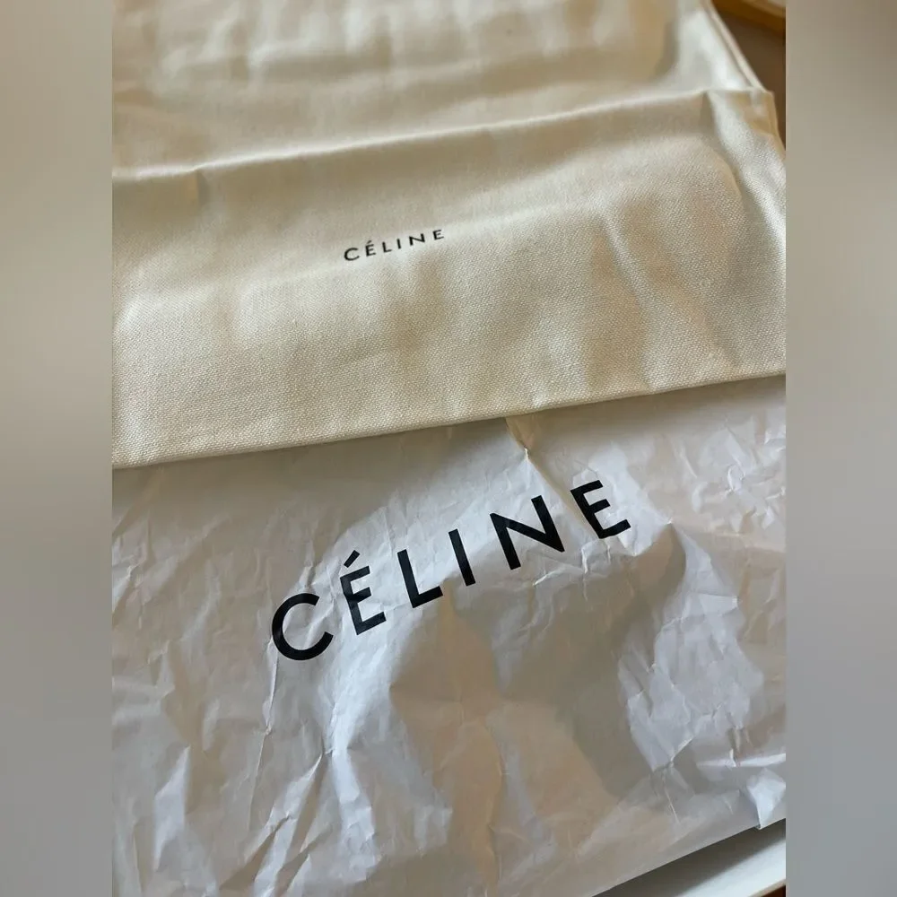 Celine Red Leather Slip-On Sneakers (Size 37) Full Inclusion. NWT